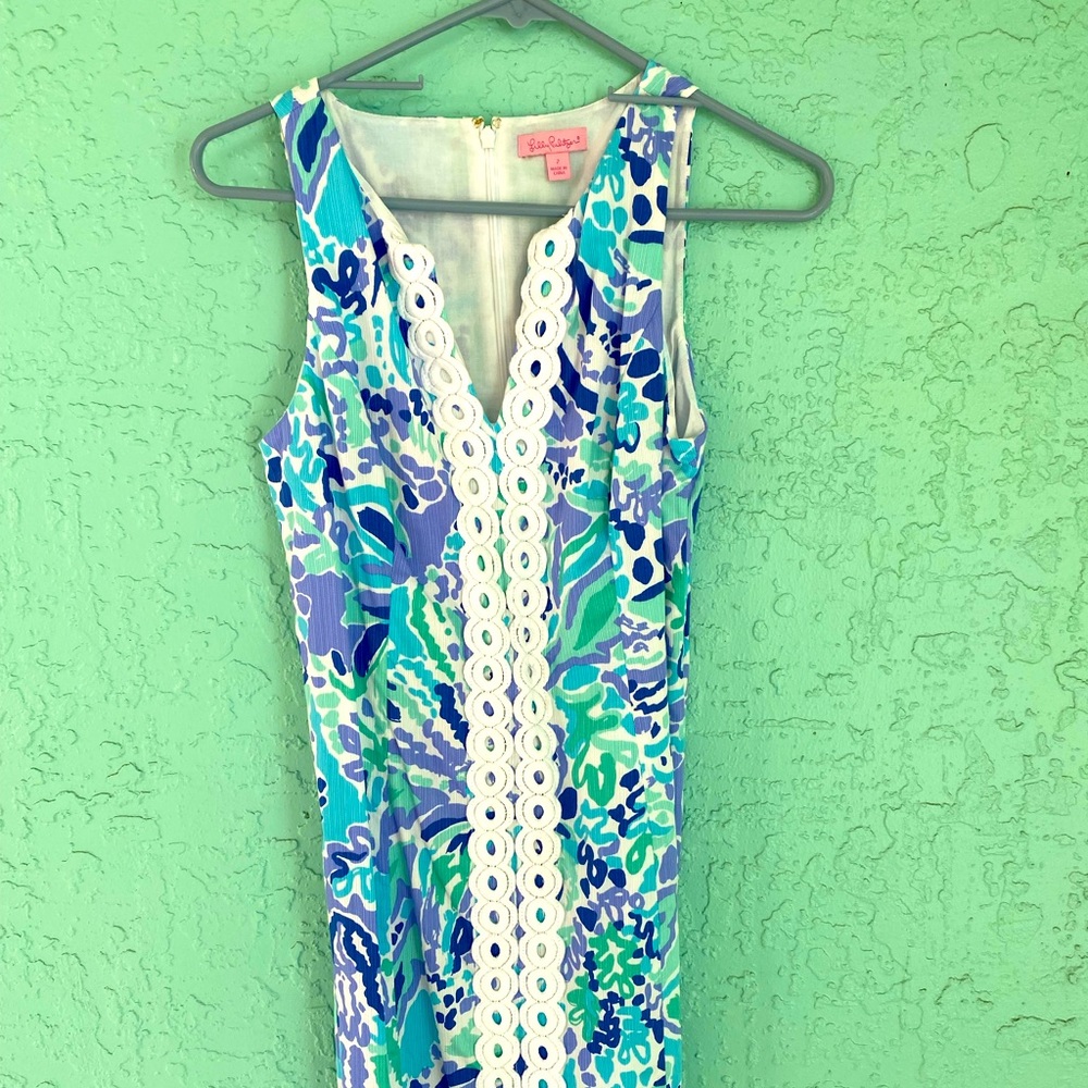 Lilly Pulitzer Ryder Shift Dress- Lillys Lilac Size 2